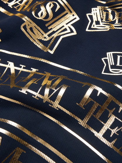 ADG Banner Print Crewneck Navy – view 3