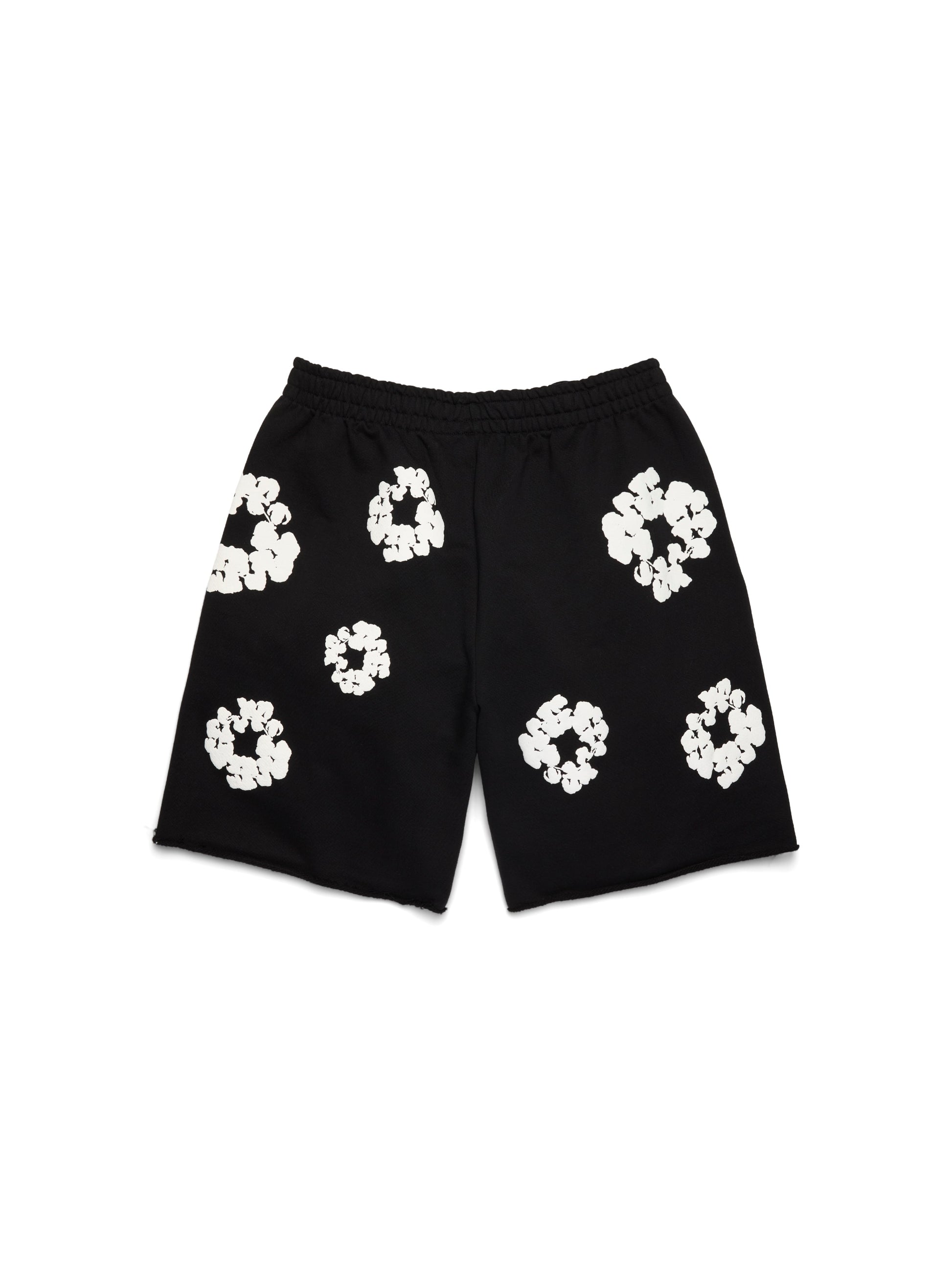Cotton Wreath Sweatshorts Black – view 2