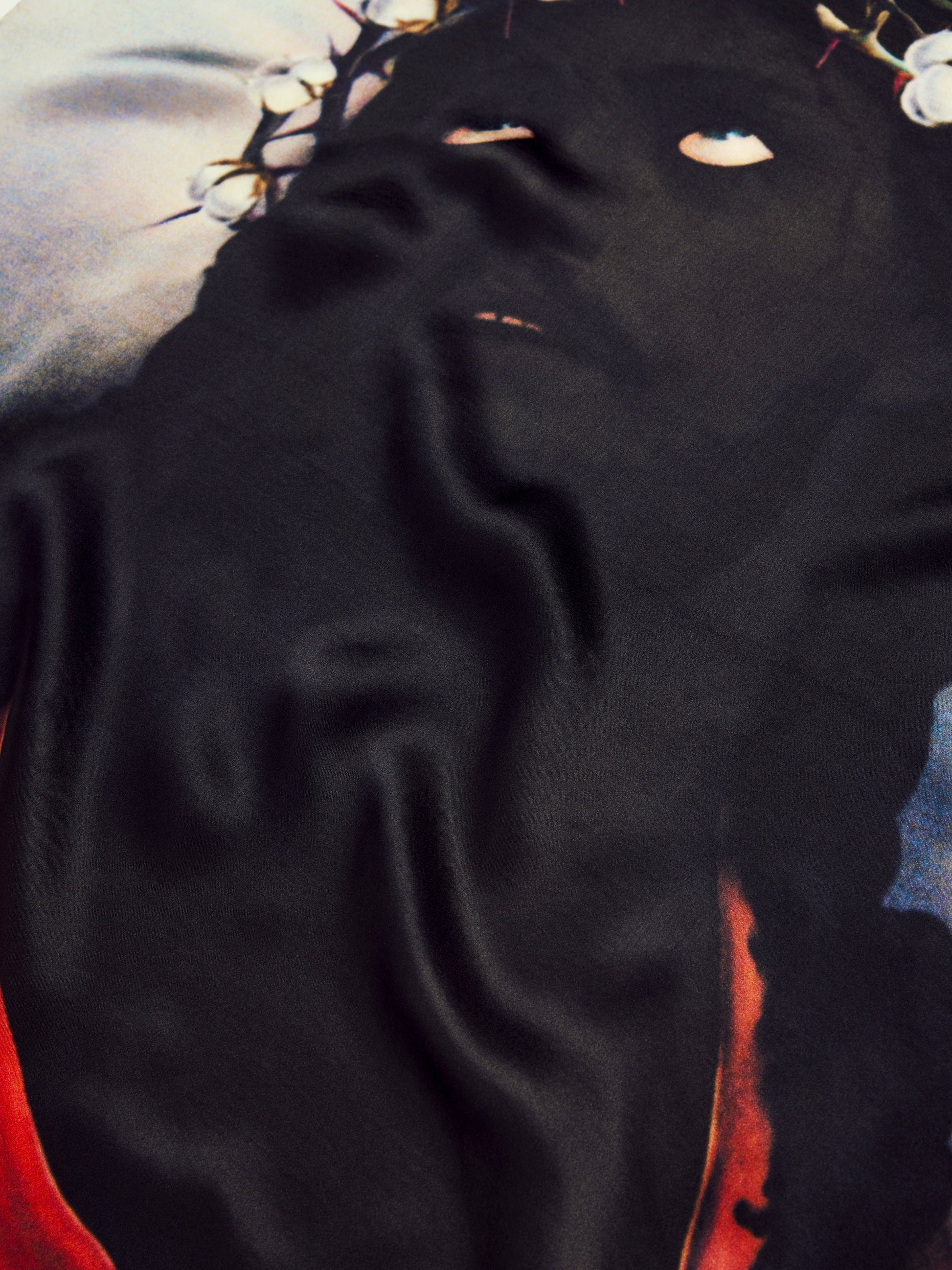 Black Jesus Silk Bandana – view 2