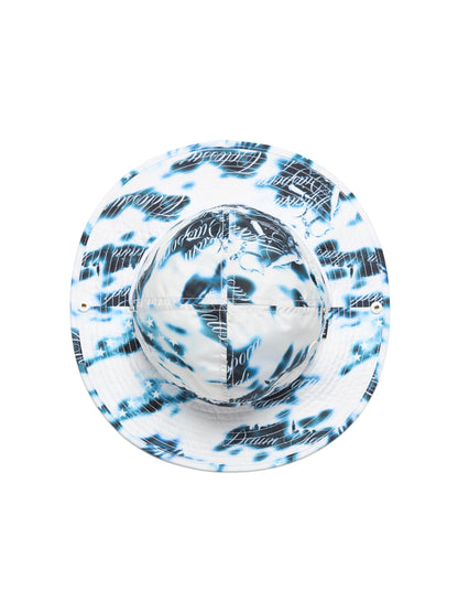 Cloud Camo Bucket Hat White – view 2