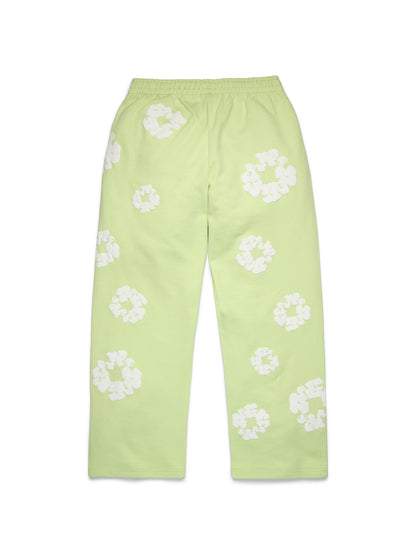 Cotton Wreath Baggy Sweatpants Mint – view 2