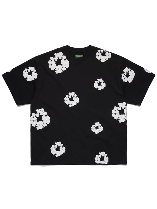 Cotton Wreath 2000s Tee Black
