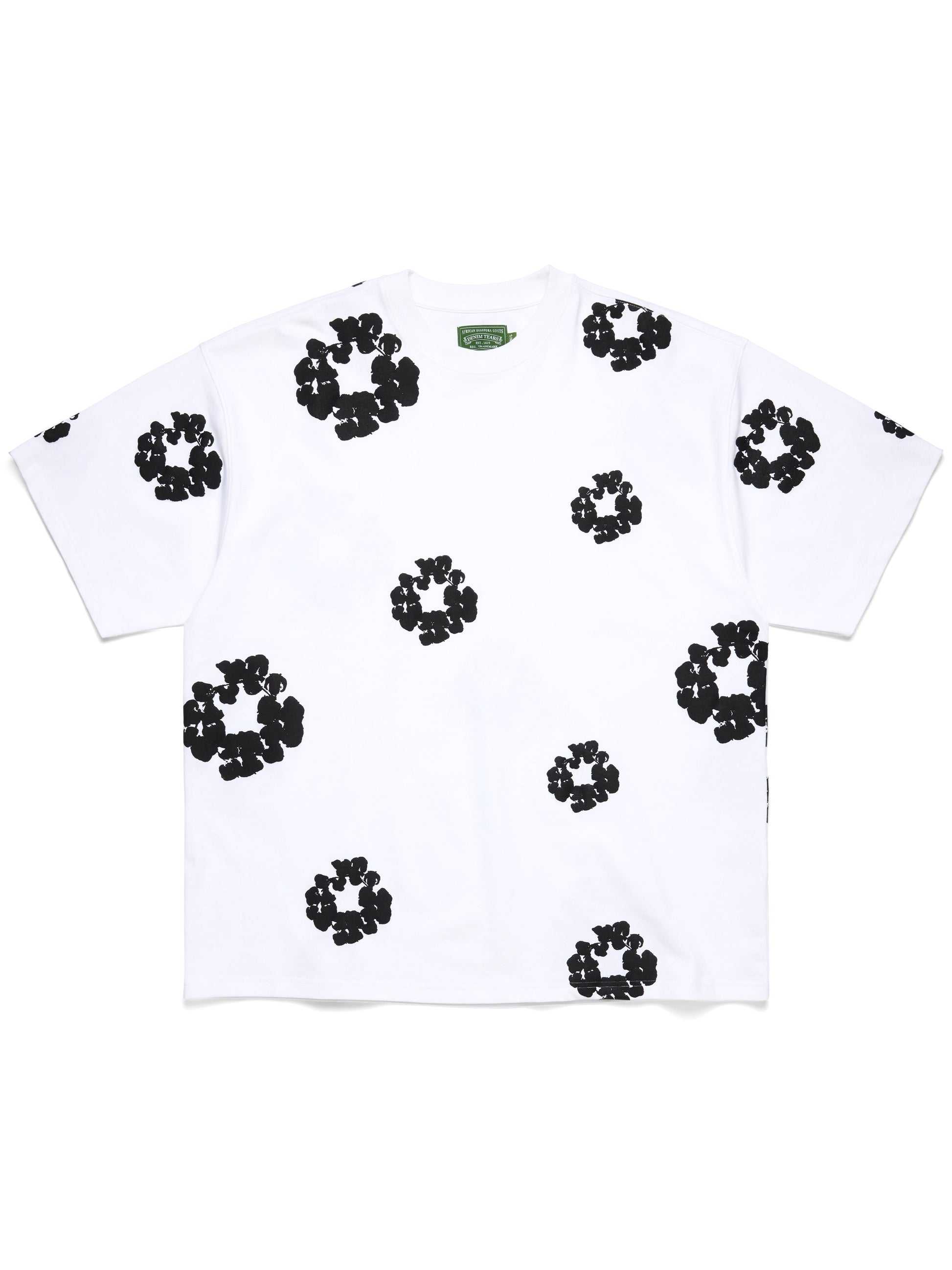 Cotton Wreath 2000s Tee White
