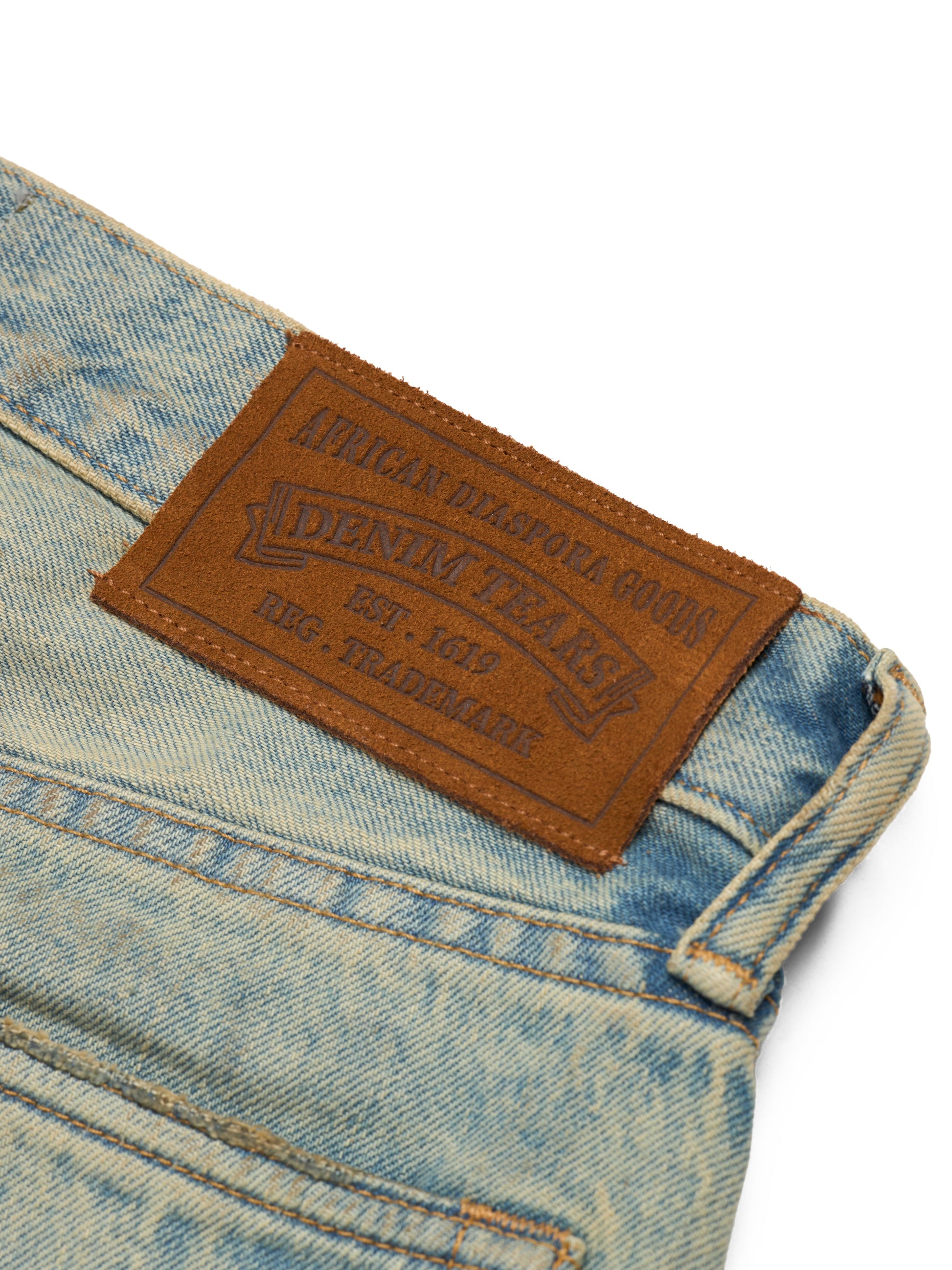 Baggy Denim Pant Dirty Wash – view 4
