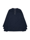 DT Flag 3-Pack Long Sleeve Tee Navy