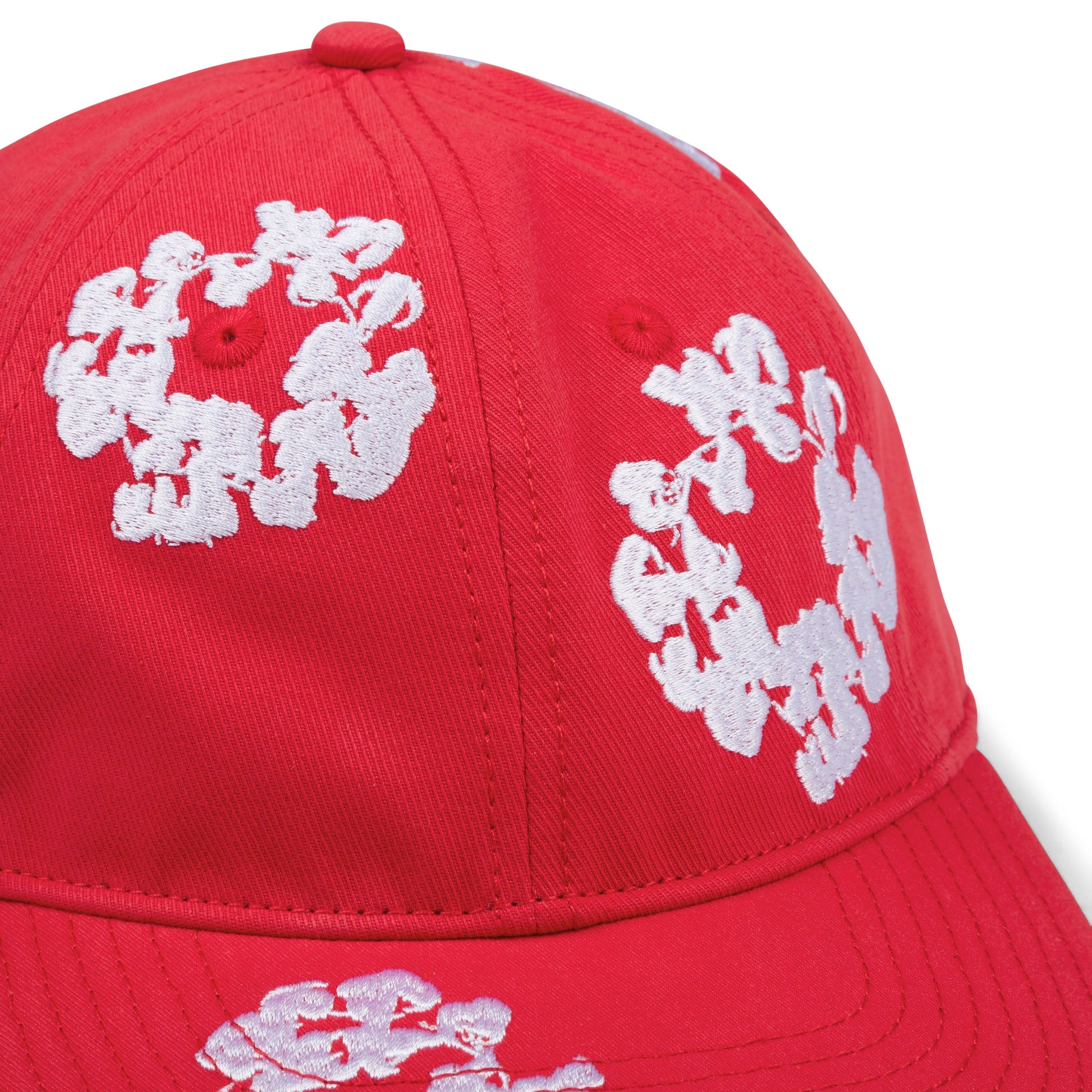 The Cotton Wreath Cap Red – view 3