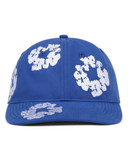 The Cotton Wreath Cap Blue