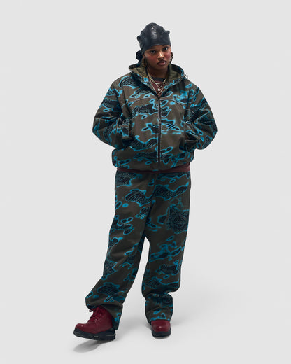Cloud Camo Taped Seam Shell Pants – view 4