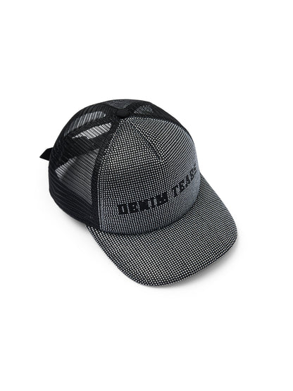Denim U Trucker Hat Black