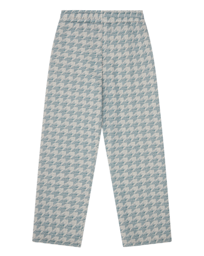 Printed Sweatpants Light Blue – view 2