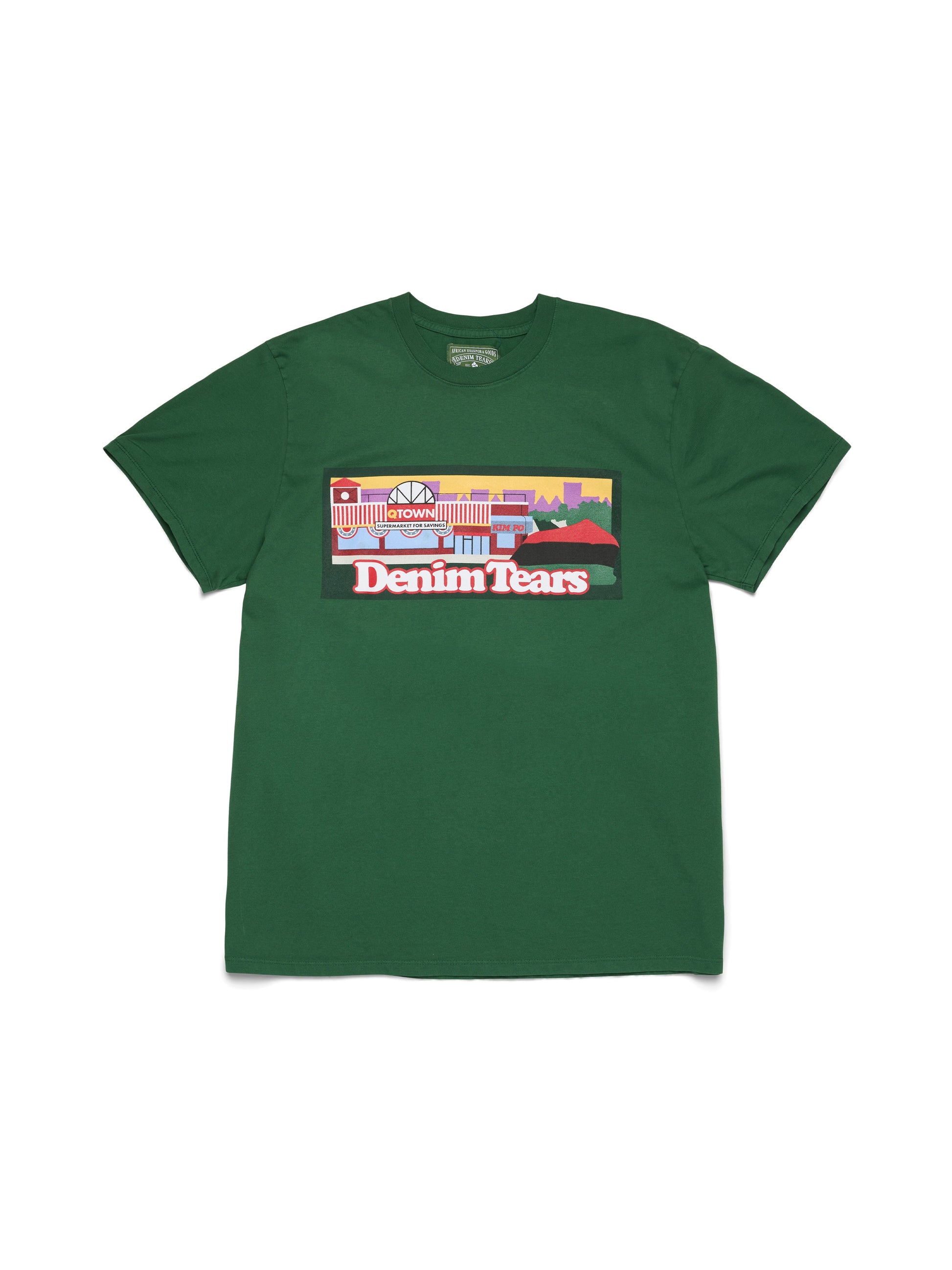 Liberty Rock Skyline Tee Green