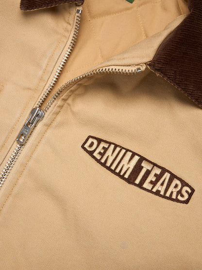 Every Tear Is A Star Work Jacket Khaki – view 3