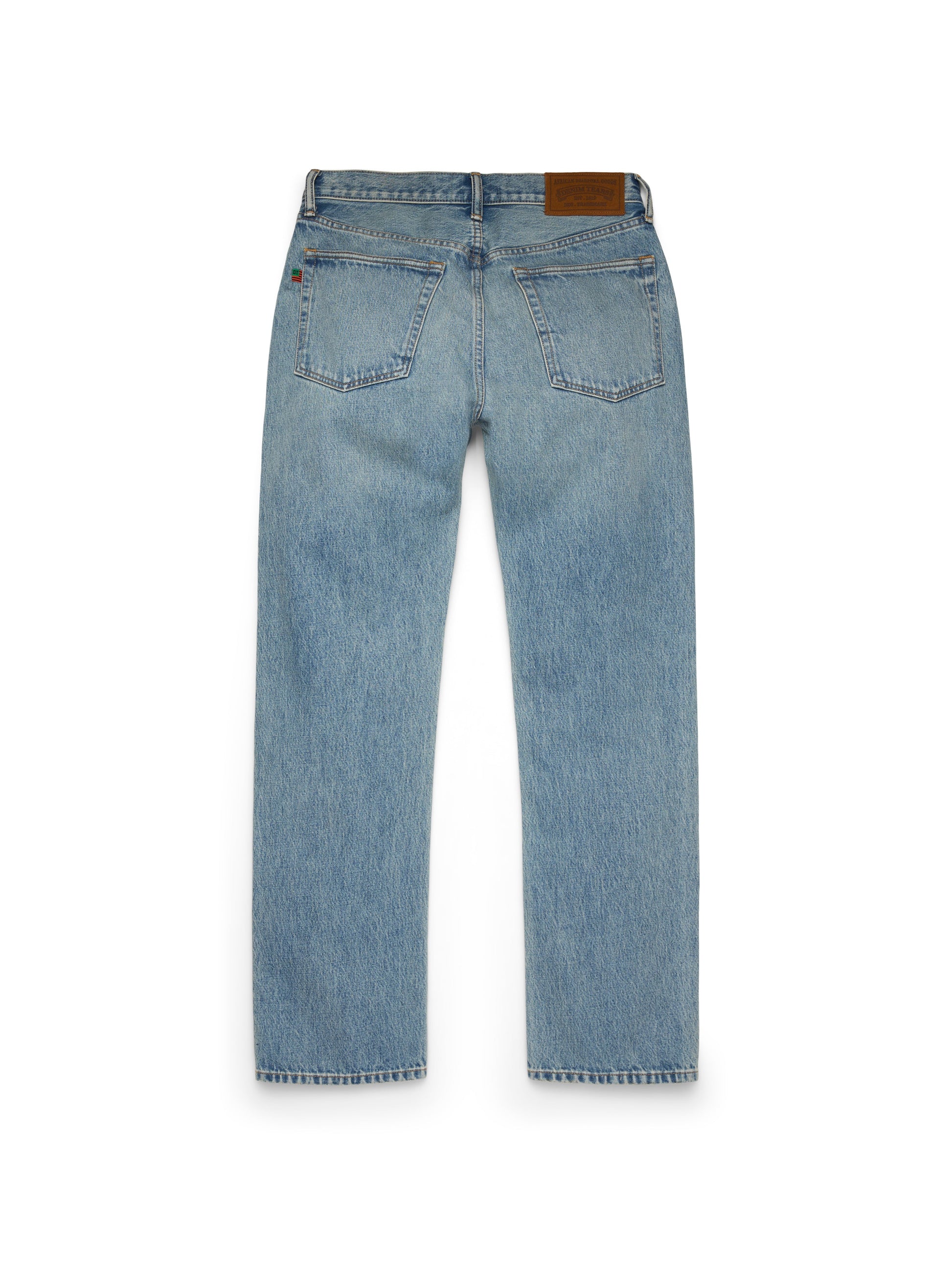 Straight Denim Pant Light Wash – view 2