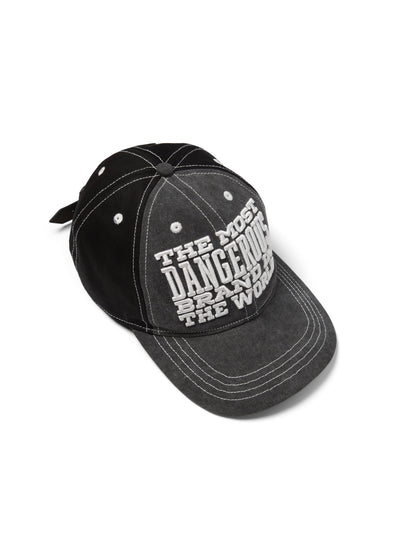 Most Dangerous Brand Cap Black