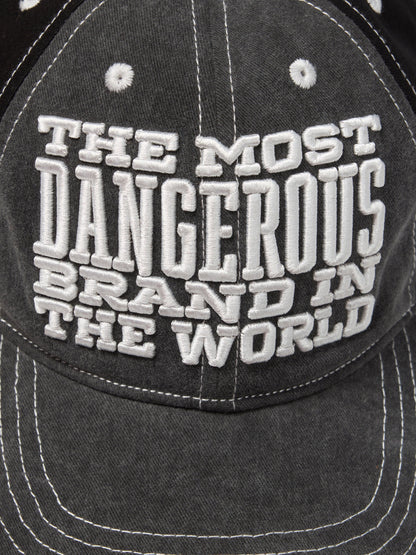 Most Dangerous Brand Cap Black – view 3