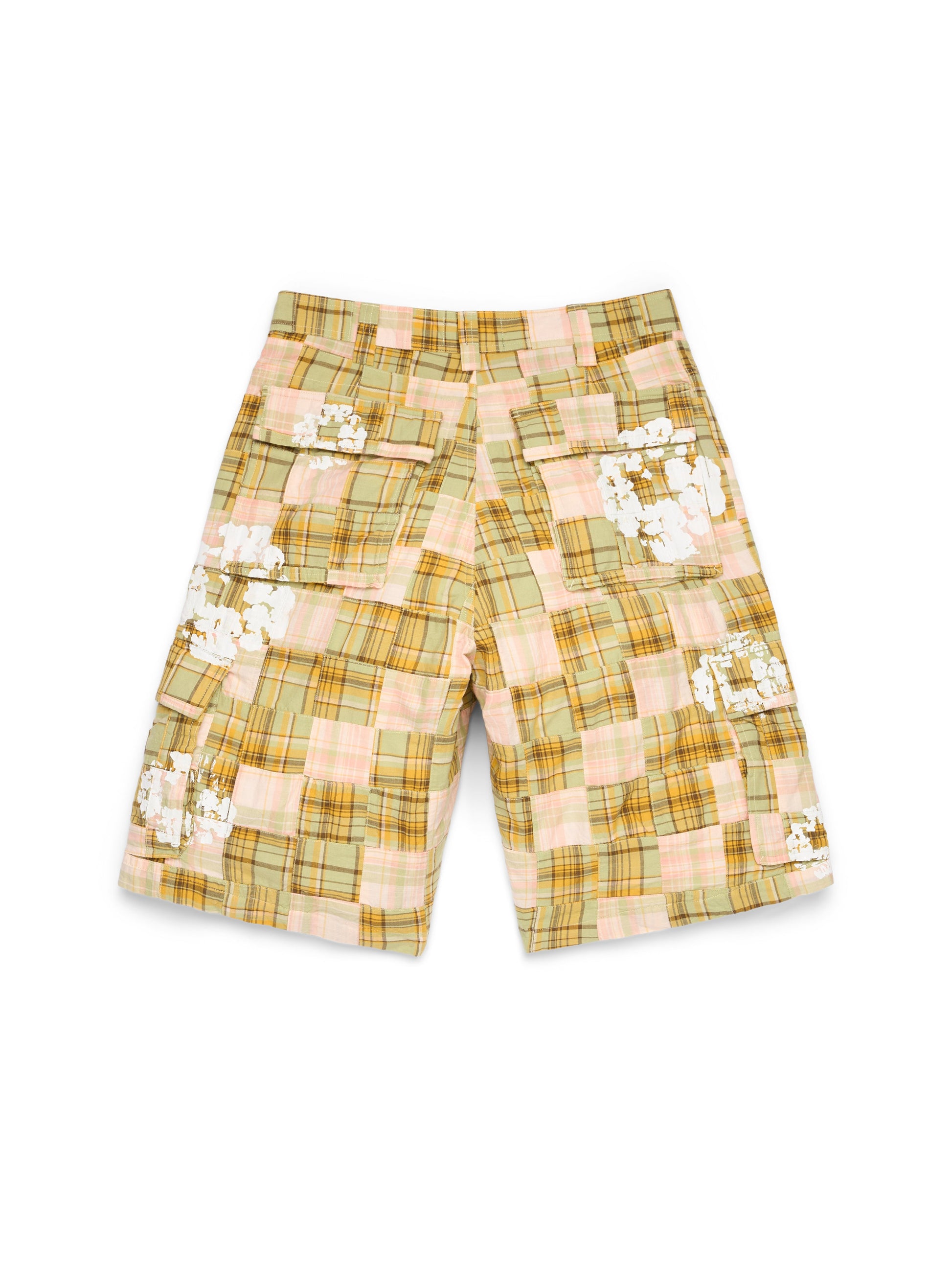 Cotton Wreath Cargo Short Madras – view 2