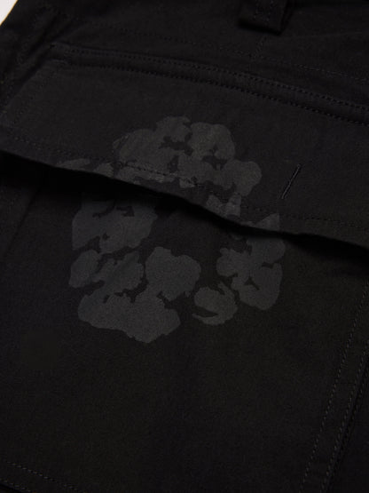 Mono Wreath Cargo Pant Black – view 3