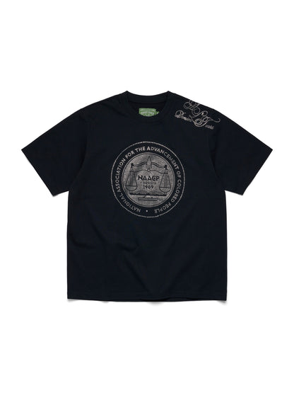 NAACP André Leon Talley Rhinestone Tee Black