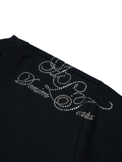 NAACP André Leon Talley Rhinestone Tee Black