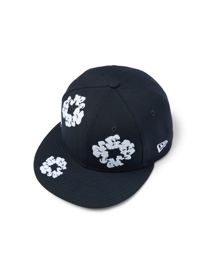 Cotton Wreath New Era 59FIFTY Fitted Cap Navy