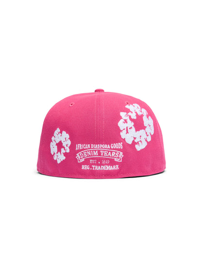 Cotton Wreath New Era 59FIFTY Fitted Cap Pink