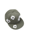 Cotton Wreath New Era 59FIFTY Canvas Fitted Cap Washed Olive
