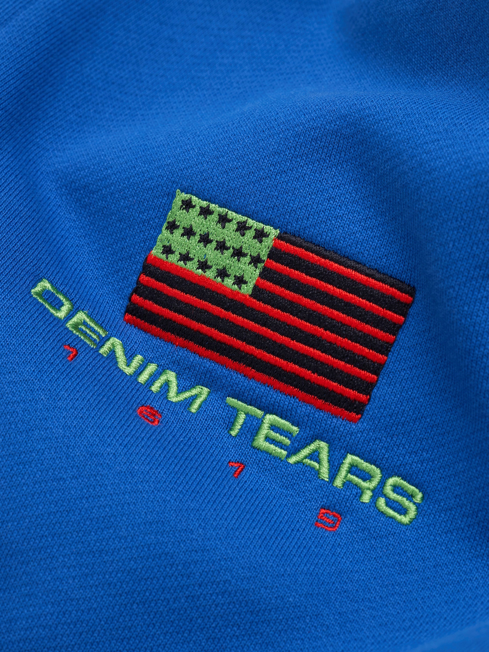 Pan African Zip Hoodie Blue – view 3