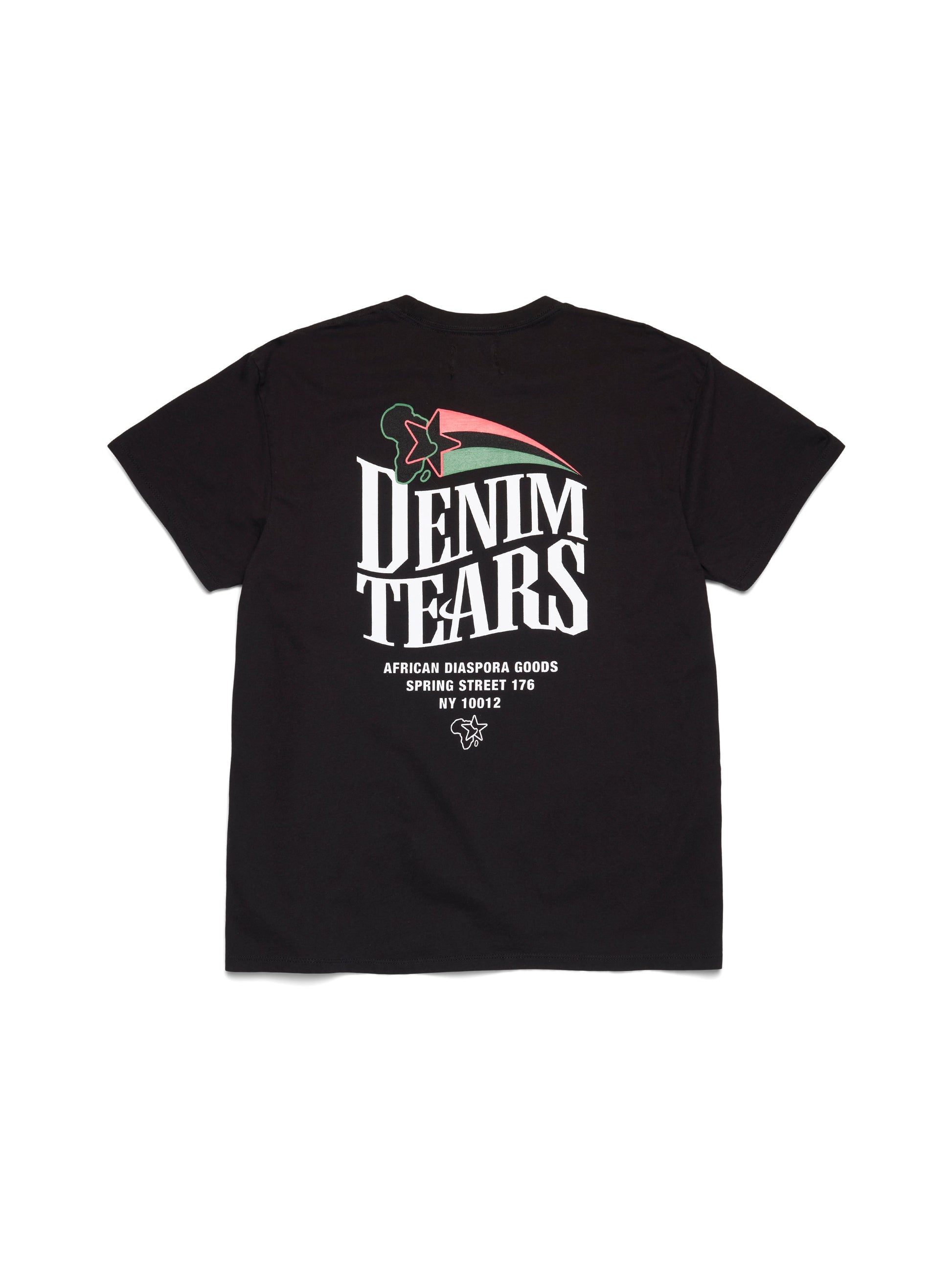 Pan-African Star Tee Black – view 2