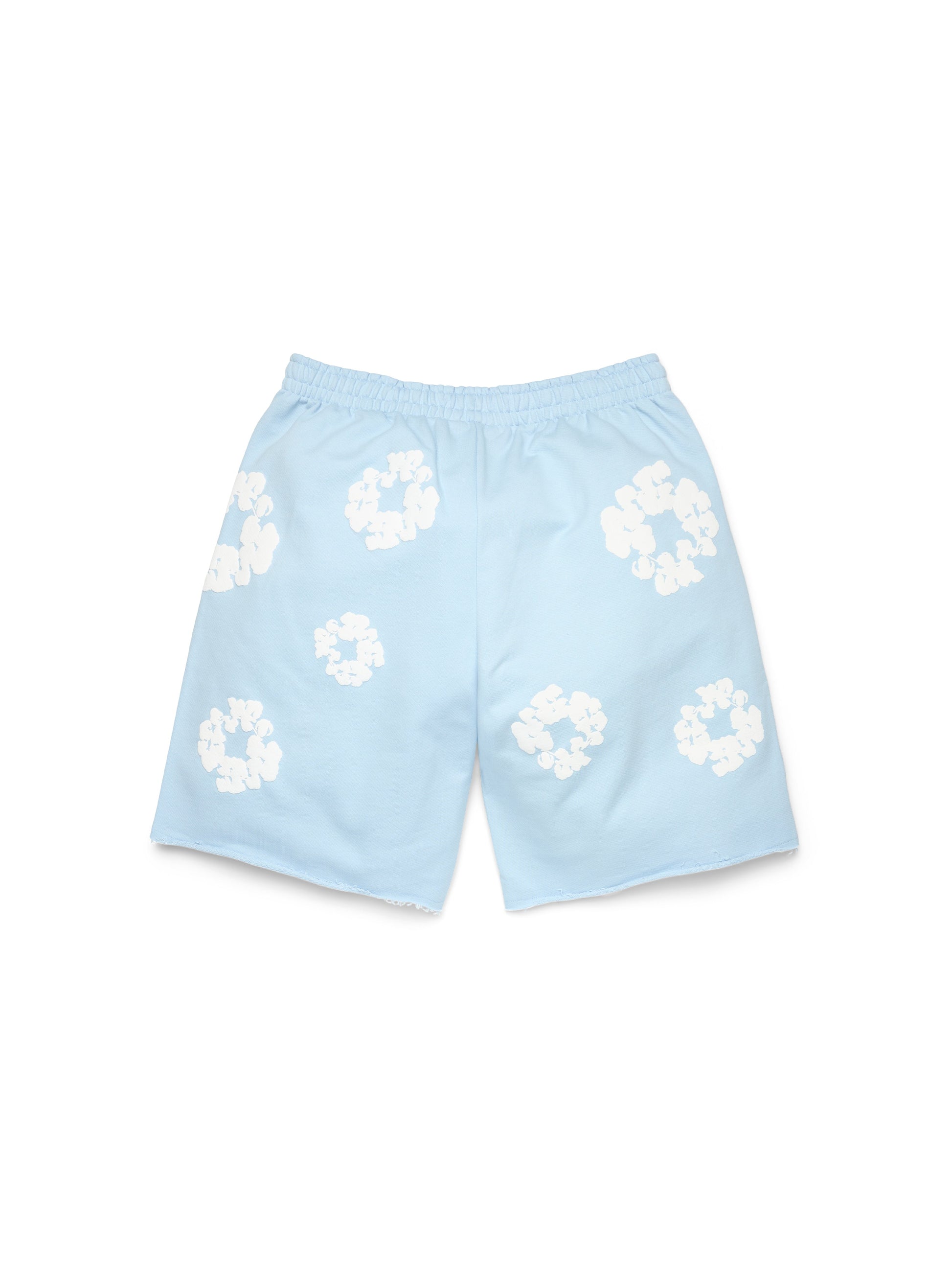 Cotton Wreath Sweatshorts Powder Blue – view 2