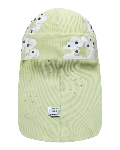 Rhinestone Cotton Wreath Durag Mint – view 2