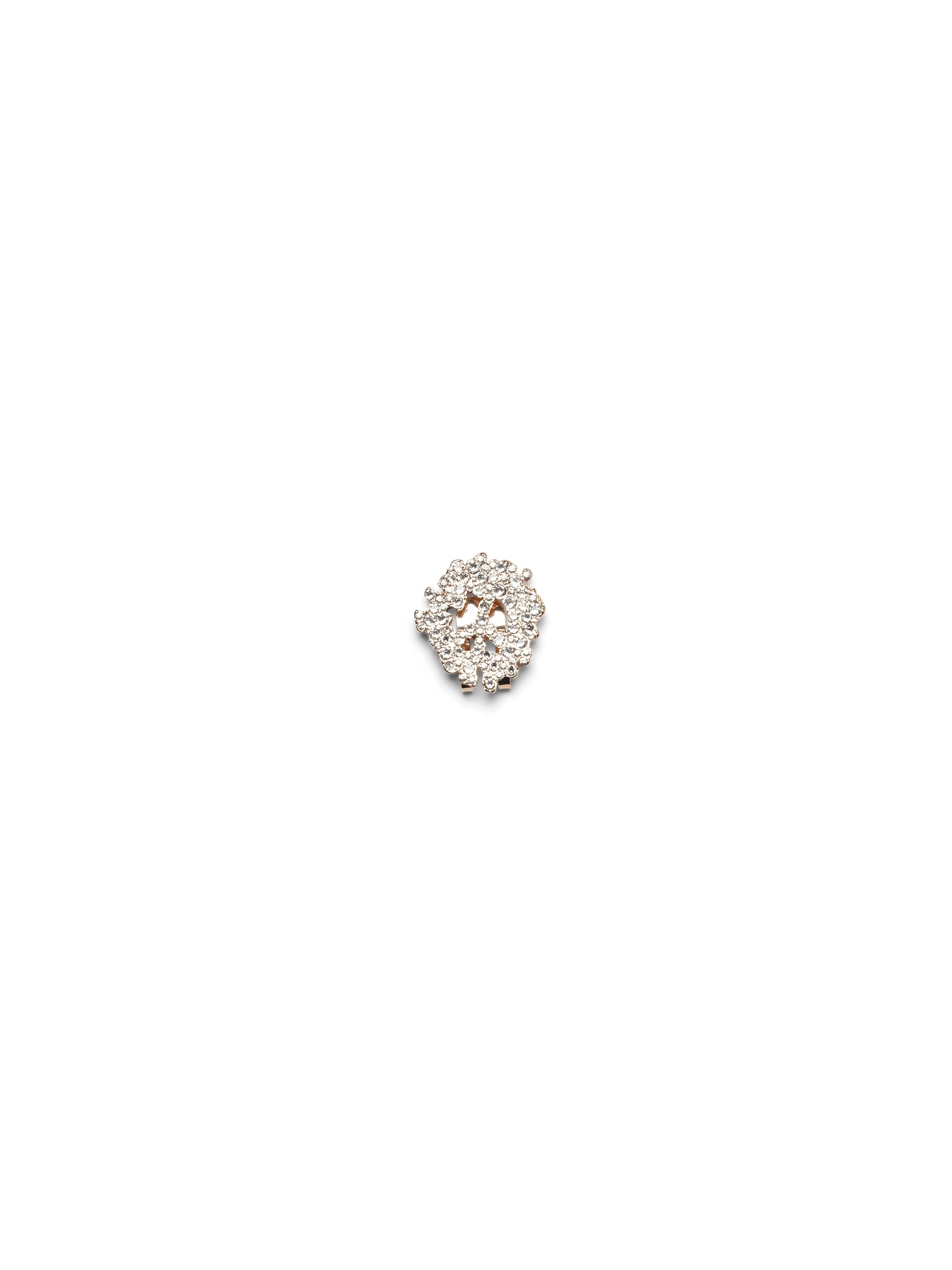 Swarovski Peace Wreath Hat Clip