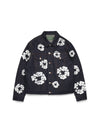 Cotton Wreath Denim Jacket Selvedge